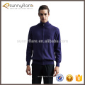 Fine cashmere wool fabric cardigan sweaters for men